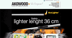 Desktop Screenshot of akowood.eu